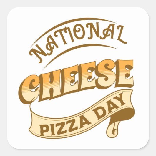 Teken Sticker van nationale kaasmakerij op feestda (Voorkant)