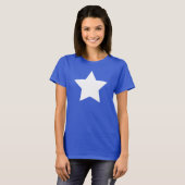 teken symbool feministisch meisje macht t-shirt (Voorkant volledig)