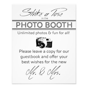 Teken tekenen op een foto van een paal foto afdruk