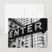 Teken Typografisch Afbeelding Word Text Art invoer Briefkaart (Voorkant / Achterkant)