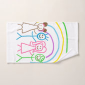 Teken uploaden Zet Kinder illustraties om Handdoek (Handdoek)