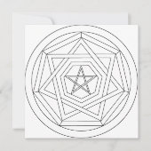 Teken uw eigen signaalteken dei occult Star Kaart (Voorkant)