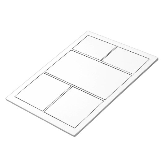 Teken uw eigen stripboeken | Blanco stripboeken Notitieblok (Schuin)