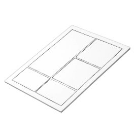 Teken uw eigen stripboeken | Blanco strippagina's Notitieblok