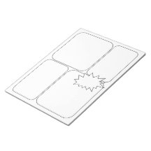 Teken uw eigen strips en verhaal - lege Sjablonen