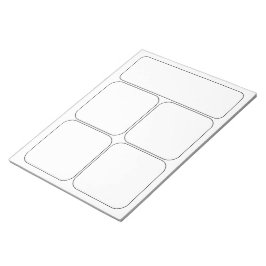 Teken uw eigen strips en verhaal - lege Sjablonen Notitieblok