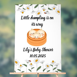 Teken van acrylaat baby shower acryl bord
