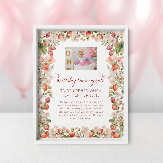 Teken van Berry First Time Capsule Poster