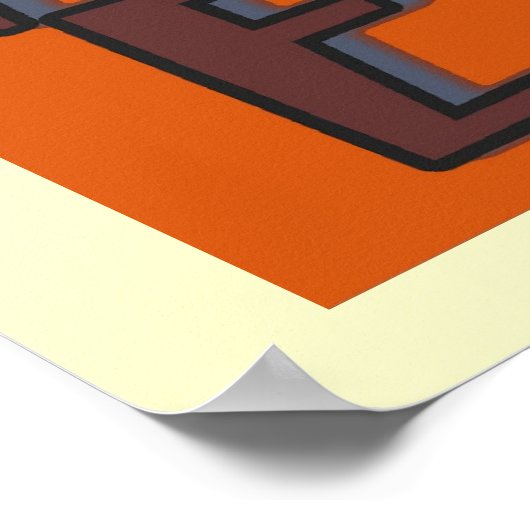 Teken van Cafe Matisse Style Poster (Hoek)