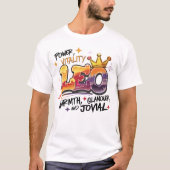 Teken van de dierenriem Graffiti/Leo T-shirt (Voorkant)