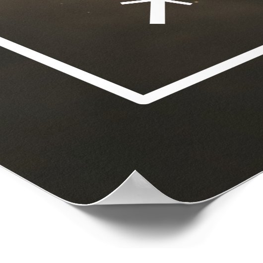 Teken van de dierenriem van Boogschutter Poster (Hoek)