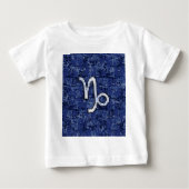 Teken van de dierentuin van Capricorn op de naveld (Voorkant)