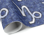 Teken van de dierentuin van Capricorn op de naveld Cadeaupapier (Rol Hoek)