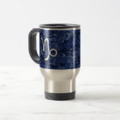 Teken van de dierentuin van Capricorn op de naveld Reisbeker (Voorkant links)