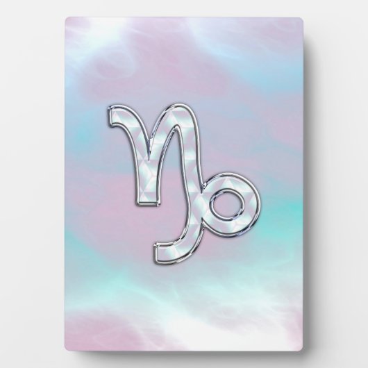 Teken van de dierentuin van Capricorn op Moeder va Fotoplaat (voorkant)