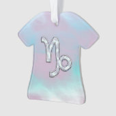 Teken van de dierentuin van Capricorn op Moeder va Ornament (voorkant)