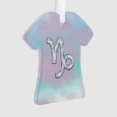 Teken van de dierentuin van Capricorn op Moeder va Ornament (voorkant)