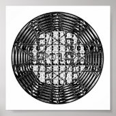 teken van de grote koning van de aarde - ICZHIHAL Poster (Voorkant)