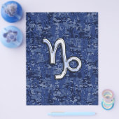 Teken van de jachthaven op de blauwe digitale jach flyer (Enkel)