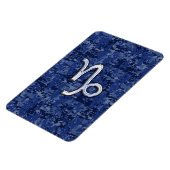 Teken van de jachthaven op de blauwe digitale jach magneet (Linkerzijde)