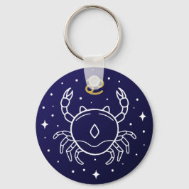 Teken van de Krabdierenriem bij kanker Sleutelhanger