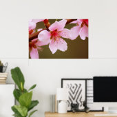 teken van de lentafdruk poster (Thuiskantoor)