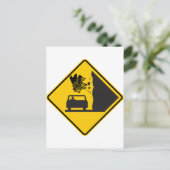 Teken van de snelweg rond de Piano Zone Briefkaart (Staand voorkant)