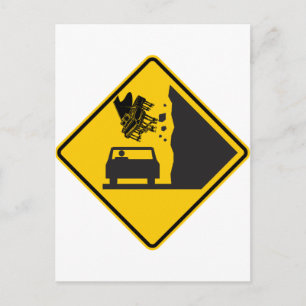 Teken van de snelweg rond de Piano Zone Briefkaart