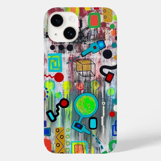 Teken van de Times iPhone Case (Achterkant)