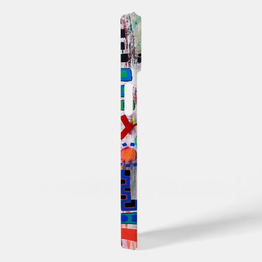 Teken van de Times iPhone Case (Achterkant / Rechts)