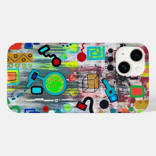 Teken van de Times iPhone Case (Achterkant (horizontaal))