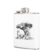 Teken van de top van Washington Heupfles (Links)