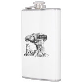 Teken van de top van Washington Heupfles (Links)