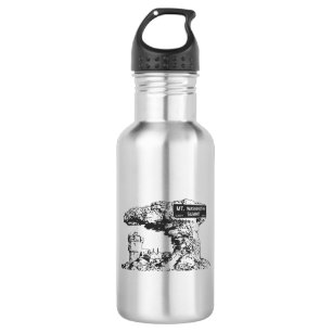 Teken van de top van Washington Waterfles