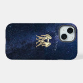 Teken van de Tweelingen iPhone 15 Case (Achterkant horizontaal)