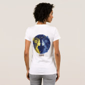 Teken van de Tweelingen T-shirt (Achterkant volledig)