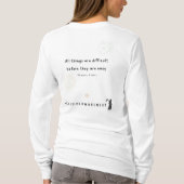 Teken van de Verenigde Zelfmoordpreventie T-shirt (Achterkant)