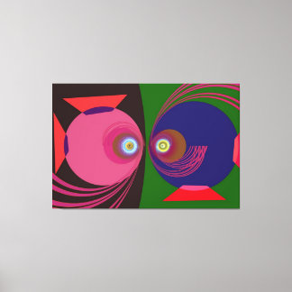 Teken van de Vissen Canvas Afdruk