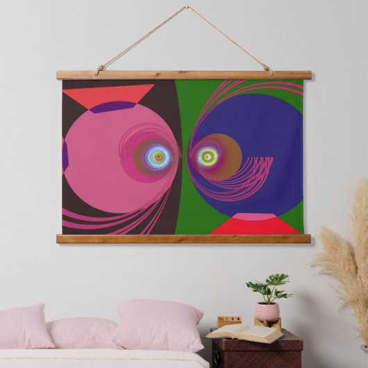 Teken van de Vissen Hangend Wandkleed (Slaapkamer)