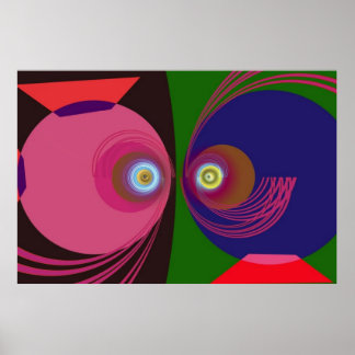 Teken van de Vissen Poster