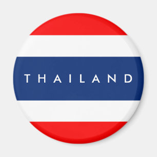 Teken van de vlag van Thailand Magneet