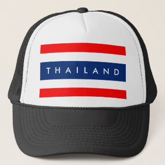 Teken van de vlag van Thailand Trucker Pet