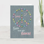 Teken van de Vrede van de Gelukwensen van de Kaart (Voorkant)