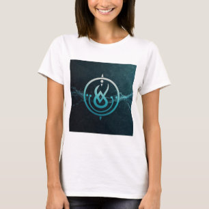 teken van de waterman-dierenriem Uniek Waterman T-shirt