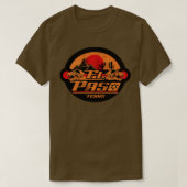 Teken van El Paso Texas T-shirt (Design voorkant)