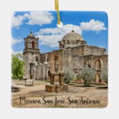 Teken van geloof, Mission San Jose 3 Keramisch Ornament (Voorkant)