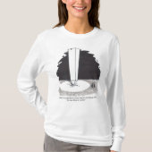 Teken van George Women long hoeve shirt (Voorkant)