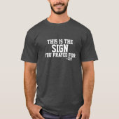 Teken van God T-shirt (Voorkant)