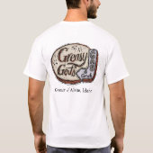  teken van Greasy Gert T-shirt (Achterkant)