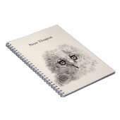 Teken van grote paarden notitieboek (Rechterzijde)